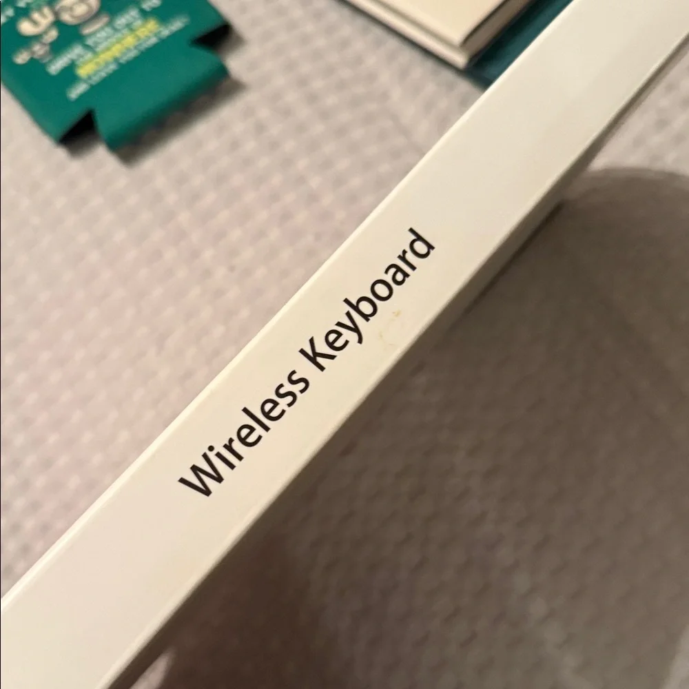 Apple Silver Wireless Keyboard